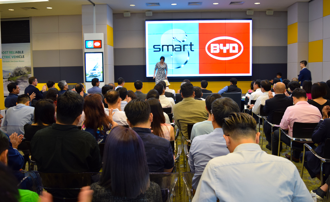 Launch of the S Dreams EV Experience Centre at the Smart Innovation Centre, Singapore